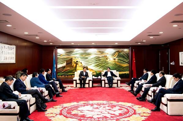 溫樞剛會(huì)見(jiàn)中國(guó)能建黨委書(shū)記、董事長(zhǎng)汪建平