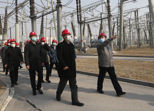 毛偉明到國網(wǎng)冀北電力調(diào)研指導(dǎo)疫情防控、慰問一線干部員工