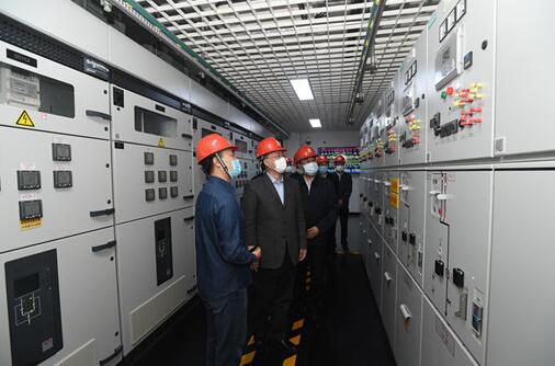 毛偉明董事長、辛保安總經(jīng)理赴國網(wǎng)北京電力督導(dǎo)檢查全國兩會(huì)供電保障工作