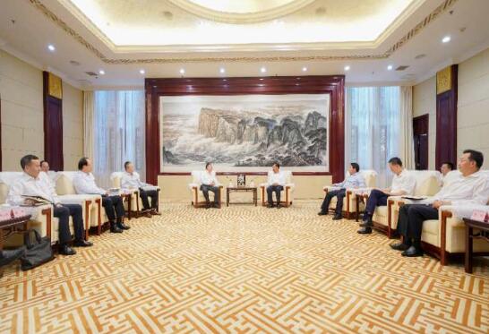 中國(guó)能建黨委書(shū)記、董事長(zhǎng)汪建平拜會(huì)四川省委書(shū)記彭清華