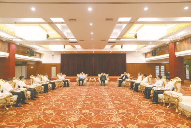 河南省委書記王國生、省長尹弘會見國家電網董事長、黨組書記毛偉明