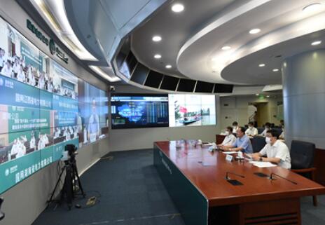 毛偉明視頻調(diào)研國(guó)網(wǎng)江西、湖北、湖南、安徽電力防汛工作