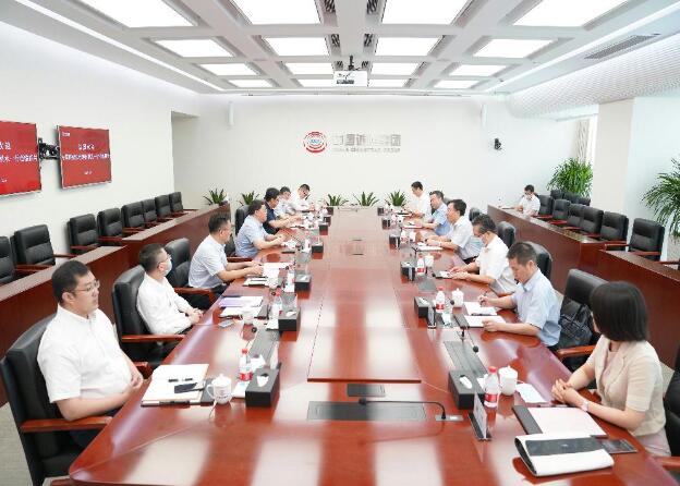 中國(guó)能建總經(jīng)理、黨委副書(shū)記孫洪水拜訪中國(guó)誠(chéng)通董事長(zhǎng)朱碧新