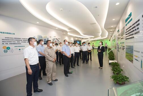 毛偉明赴國(guó)網(wǎng)天津電力、國(guó)網(wǎng)客服中心調(diào)研