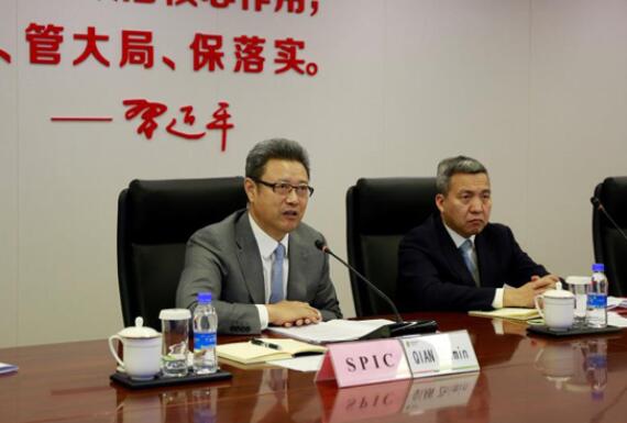 錢智民會見西門子總裁凱颯、西門子能源公司總裁布魯赫