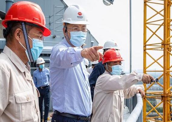 劉國(guó)躍、米樹(shù)華到國(guó)華電力所屬兩電廠調(diào)研