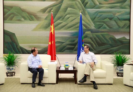 國家電投黨組書記、董事長錢智民會見上海交通大學(xué)校長、中國工程院院士林忠欽