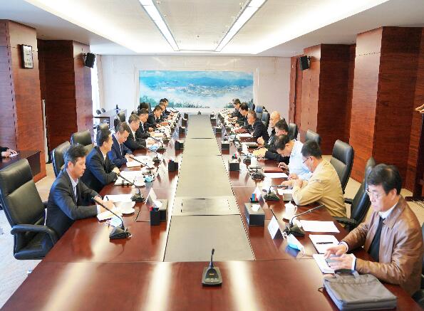 中國能建黨委書記、董事長宋海良拜會(huì)三峽集團(tuán)董事長雷鳴山