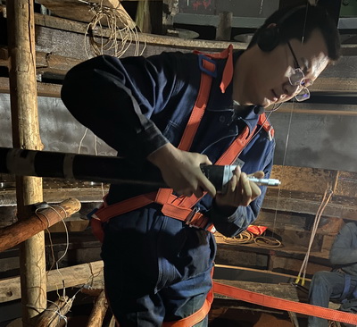 國(guó)網(wǎng)劉家峽水電廠4號(hào)機(jī)組中心測(cè)定工作圓滿(mǎn)完成