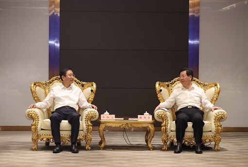 國家電網(wǎng)董事長、黨組書記辛保安拜會河南省委書記樓陽生、省長王凱