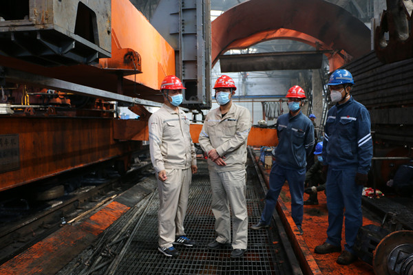 大唐長山熱電廠干部職工節(jié)日?qǐng)?jiān)守一線 盡責(zé)擔(dān)當(dāng)保安全