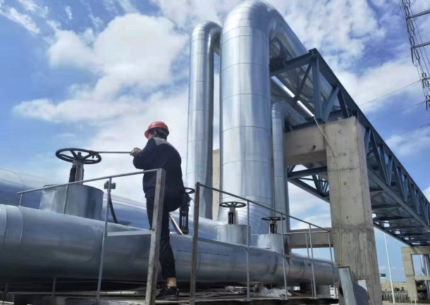 國能(福州)熱電有限公司供熱管網(wǎng)巡查護航國慶保電