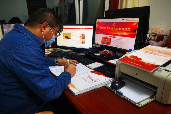 國網(wǎng)甘肅張掖供電公司:“線上+線下”助推“疫”線黨員素質(zhì)提升