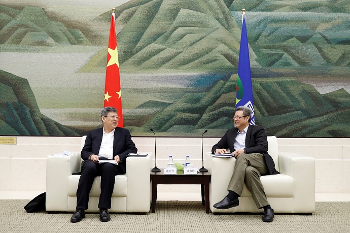 錢智民會見內(nèi)蒙古自治區(qū)黨委常委、通遼市委書記孟憲東