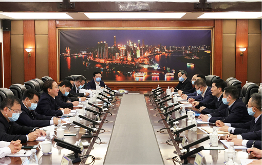 辛保安、張智剛赴重慶大學(xué)走訪調(diào)研