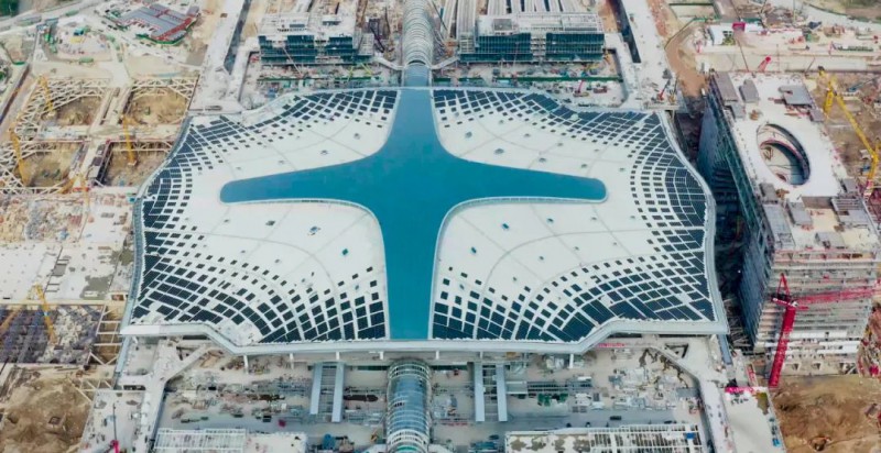 并網(wǎng)發(fā)電倒計(jì)時(shí)！杭州西站光伏項(xiàng)目組件已鋪設(shè)完畢