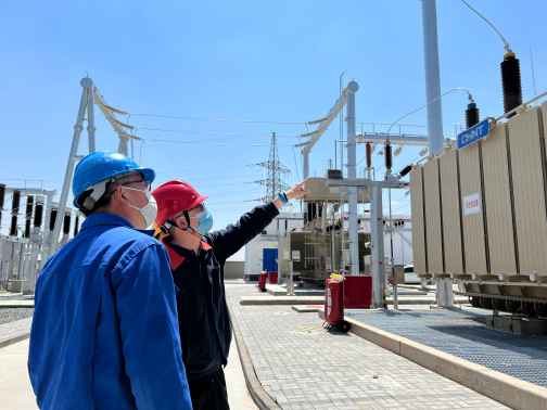 送電了！北疆達(dá)茂最大的農(nóng)業(yè)集中地新建的烏克110千伏變電站正式啟動(dòng)投運(yùn)