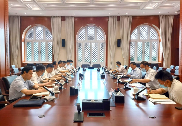 丁焰章拜訪國家能源局黨組書記、局長章建華