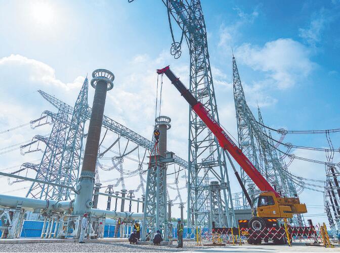 賦能京畿，北京東變電站擴(kuò)建忙