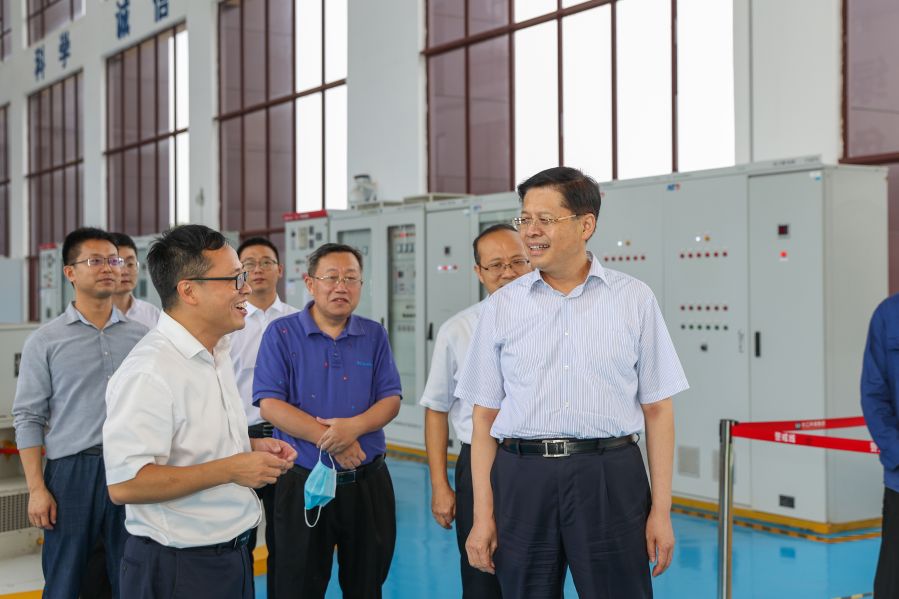 韓君赴江西九江、安徽蕪湖調(diào)研三峽集團長江大保護工作