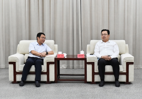 劉源拜會(huì)河北省委常委、副省長(zhǎng)，雄安新區(qū)黨工委書(shū)記、管委會(huì)主任張國(guó)華