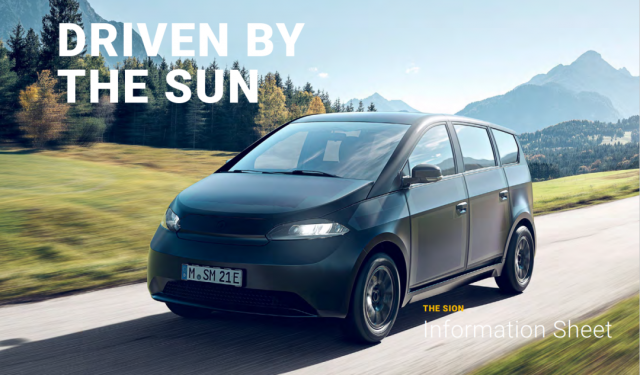 太陽能汽車來了！歐洲預(yù)售，定價20萬人民幣左右