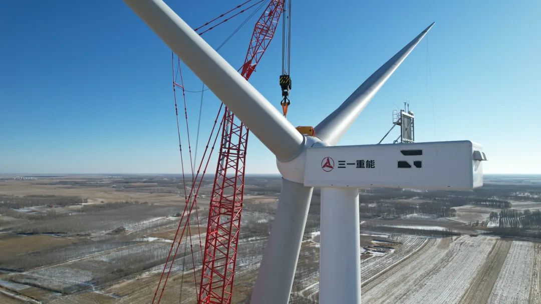 三一重能創(chuàng)下全球陸上最大商業(yè)化風(fēng)機新紀(jì)錄