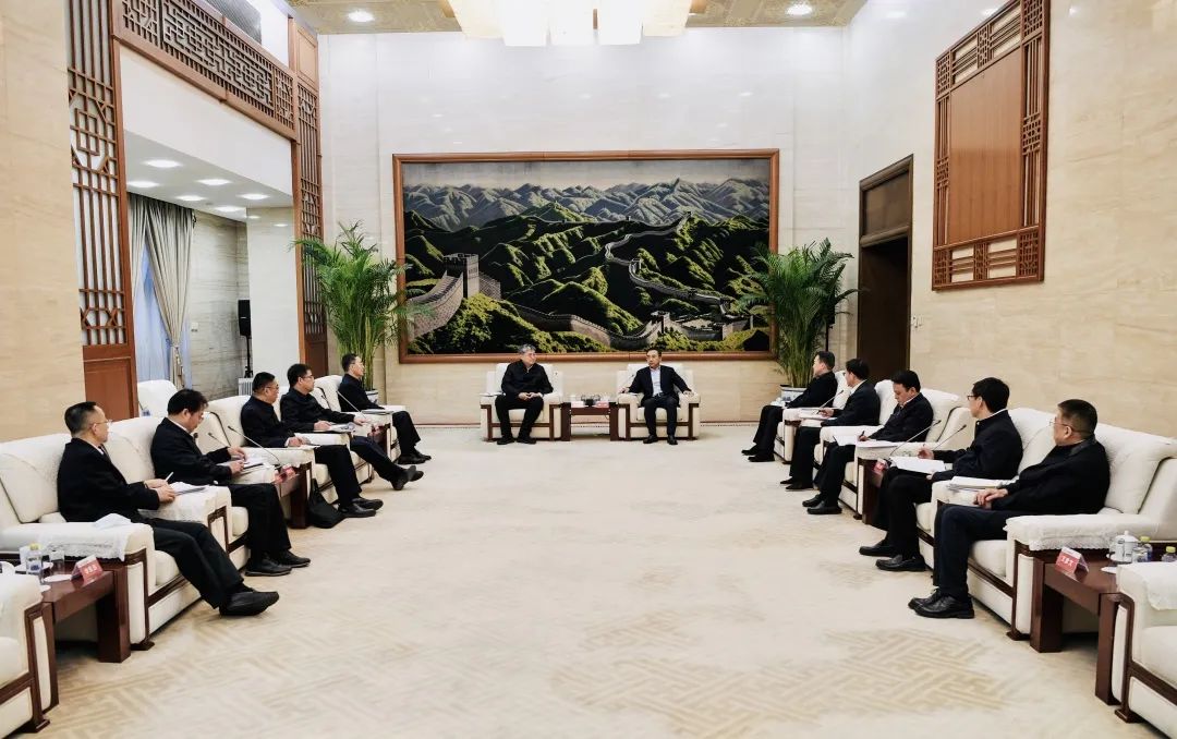 大唐集團鄒磊、劉明勝會見國家能源集團黨組書記、董事長劉國躍