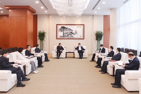 華能集團(tuán)黨組書記、董事長溫樞剛會見中電聯(lián)常務(wù)副理事長楊昆