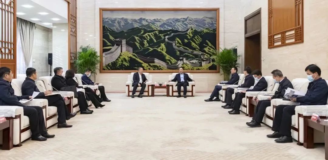 大唐集團黨組書記、董事長鄒磊會見鐵嶺市委書記、市人大常委會主任宋誠