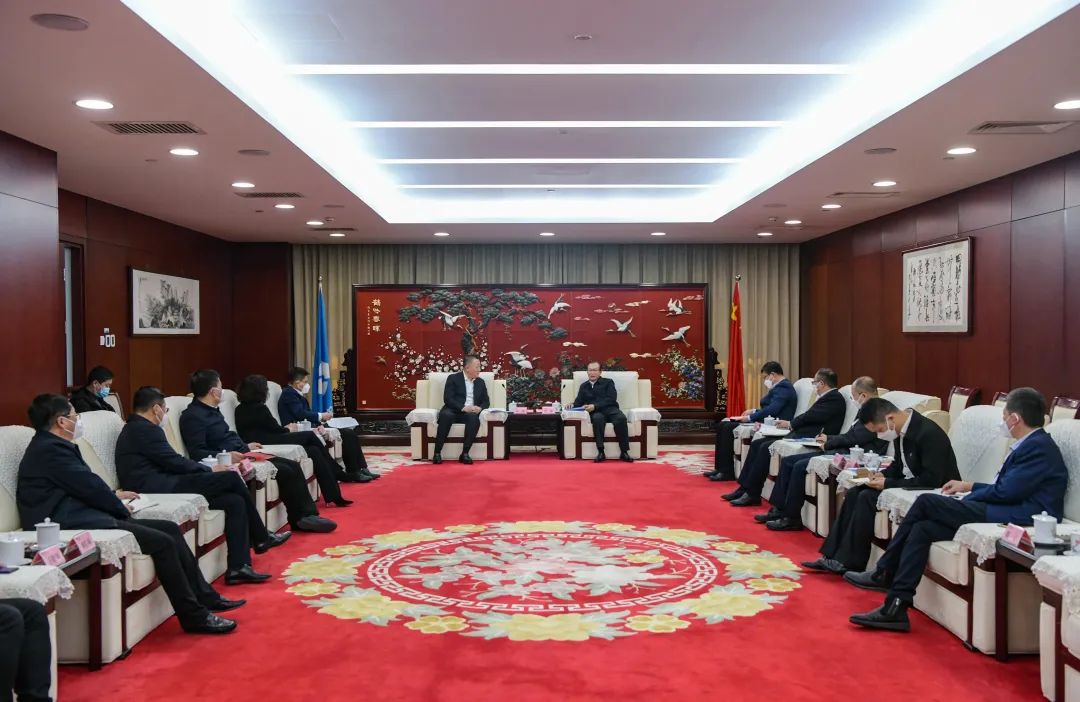 華電集團黨組書記、董事長江毅會見鐵嶺市委書記、市人大常委會主任宋誠