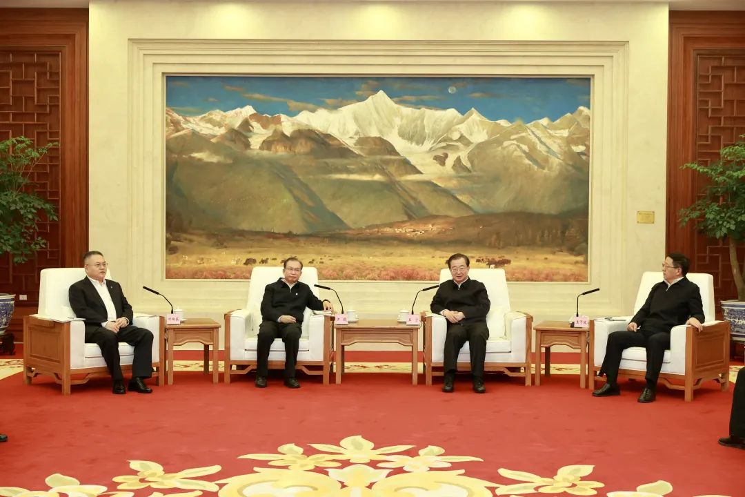 華電集團(tuán)董事長江毅、總經(jīng)理葉向東拜會云南省委書記王寧、省長王予波
