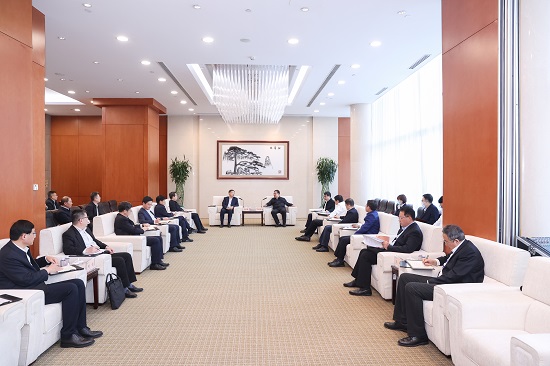 華能集團(tuán)有限公司總經(jīng)理、黨組副書記鄧建玲會見淄博市委書記馬曉磊