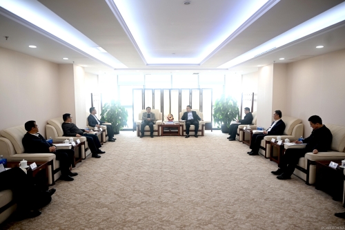 中國電建黨委常委、副總經(jīng)理王小軍會見大理州委副書記肖創(chuàng)勇