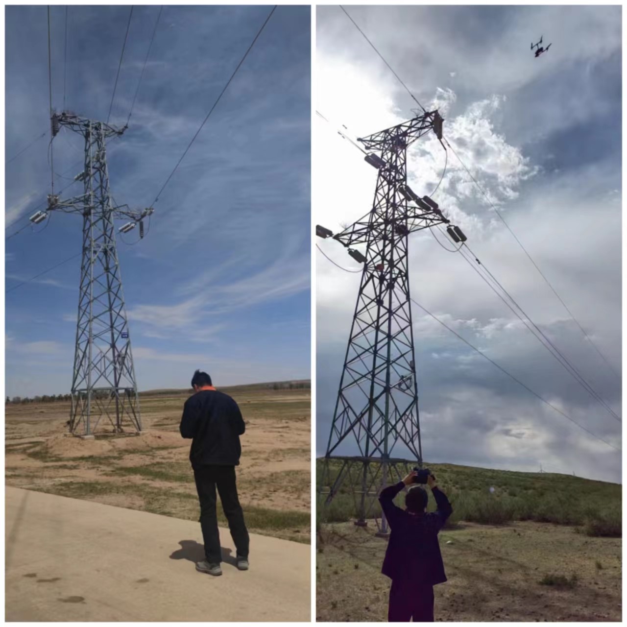 草原下的停機(jī)坪，線路中的啄木鳥(niǎo)