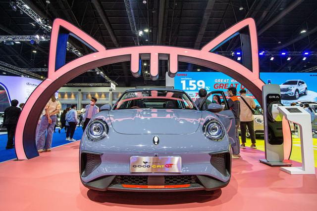 中國新能源車探尋差異化“出?！甭窂? width=