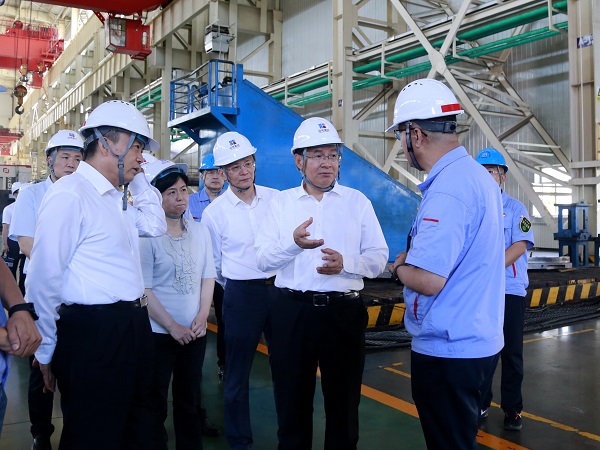 國資委黨委書記、主任張玉卓到哈電集團(tuán)調(diào)研強(qiáng)調(diào)