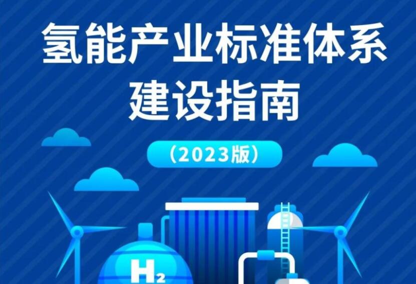 國(guó)家標(biāo)準(zhǔn)委等六部門(mén)聯(lián)合印發(fā)《氫能產(chǎn)業(yè)標(biāo)準(zhǔn)體系建設(shè)指南(2023版)》