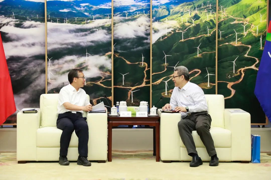 國家電投黨組書記、董事長錢智民會見河北省滄州市市長向輝