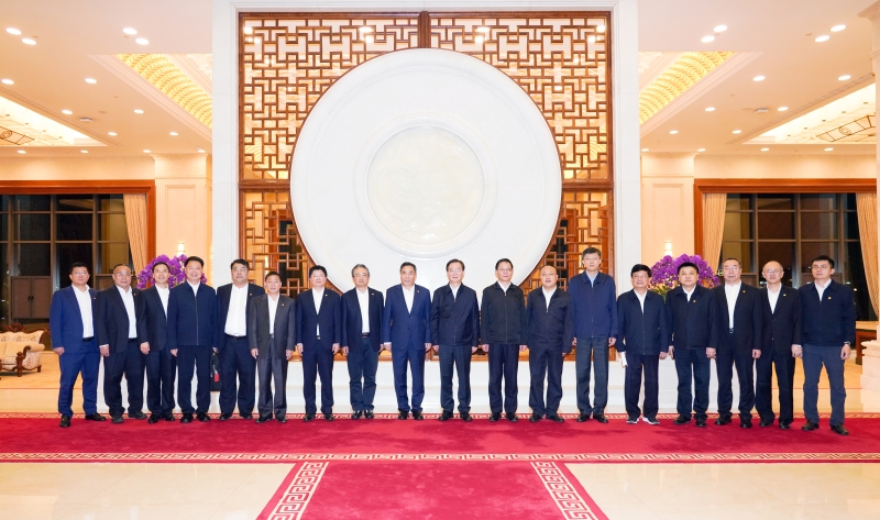 中國能建黨委書記、董事長宋海良拜會云南省委書記王寧、省長王予波