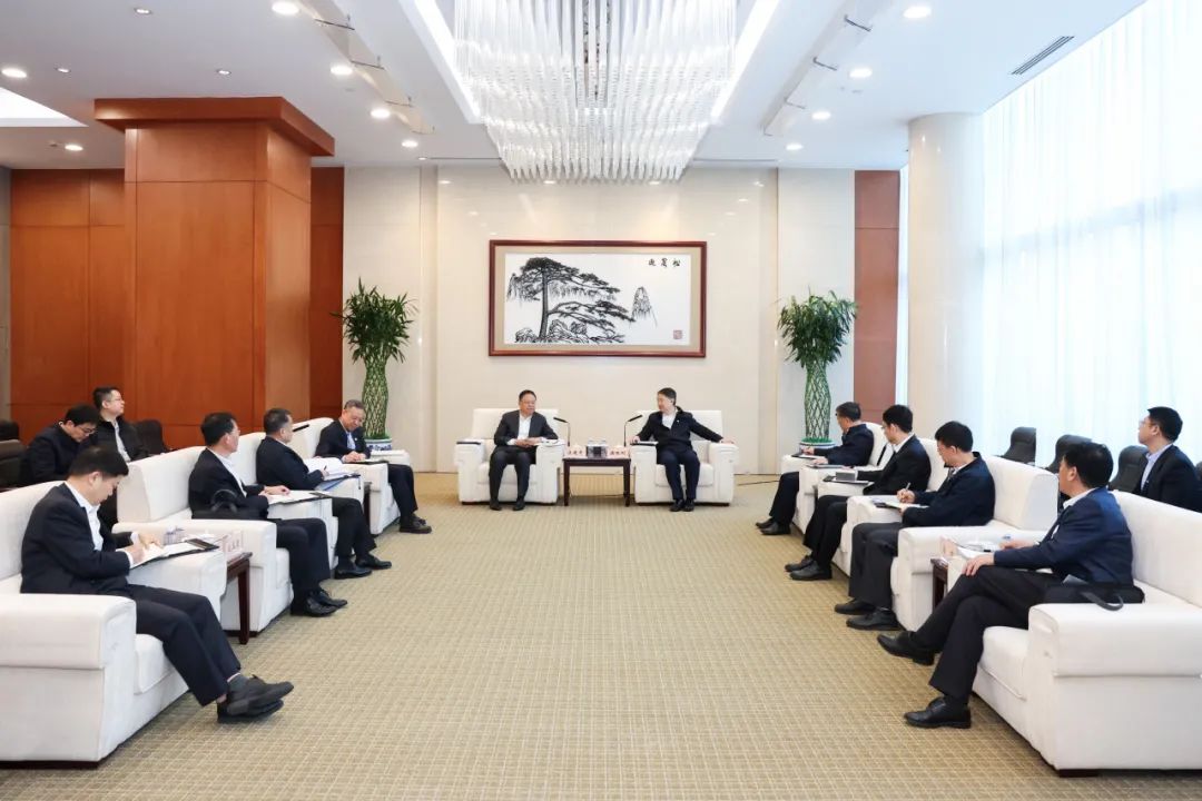 華能集團(tuán)黨組書記、董事長溫樞剛會見中國鐵建黨委書記、董事長汪建平