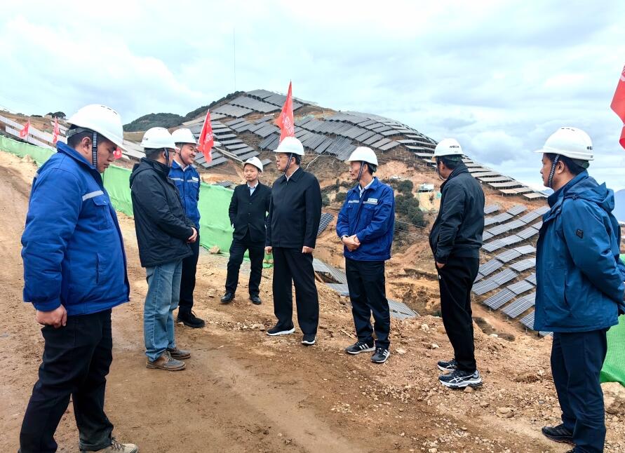 韓君調研三峽集團云南、四川區(qū)域工作