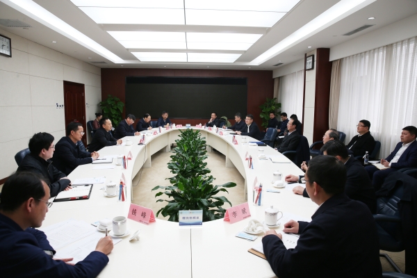 中國電建黨委書記、董事長丁焰章拜會水利部黨組書記、部長李國英