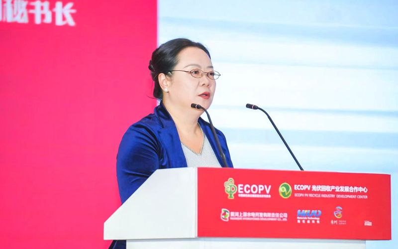 中國(guó)綠色供應(yīng)鏈聯(lián)盟呂芳：光伏回收高峰在即，責(zé)任主體有待明確