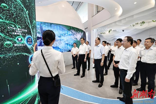 湖南省委副書記、省長(zhǎng)毛偉明調(diào)研新型電力系統(tǒng)建設(shè)情況