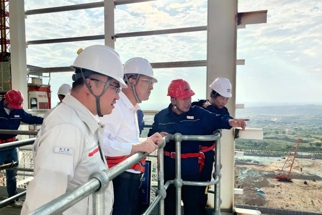 中國能建黨委副書記、總經(jīng)理倪真赴陜西榆林工程項(xiàng)目開展“四不兩直”安全督導(dǎo)
