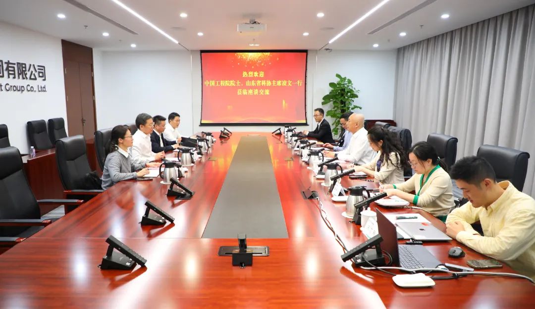 中國電氣裝備黨委書記、董事長李洪鳳會見中國工程院院士、山東省科協(xié)主席凌文