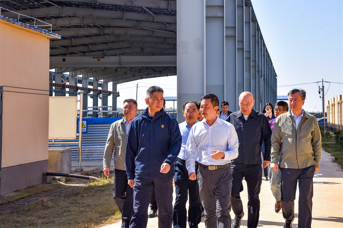 華潤(rùn)集團(tuán)副總經(jīng)理韓躍偉赴華潤(rùn)赤壁鄉(xiāng)村振興示范區(qū)、華潤(rùn)電力咸寧公司調(diào)研