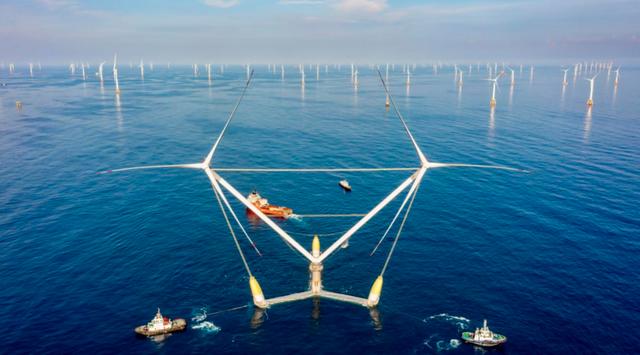 全球最大漂浮式風(fēng)電平臺“明陽天成號”正式投運