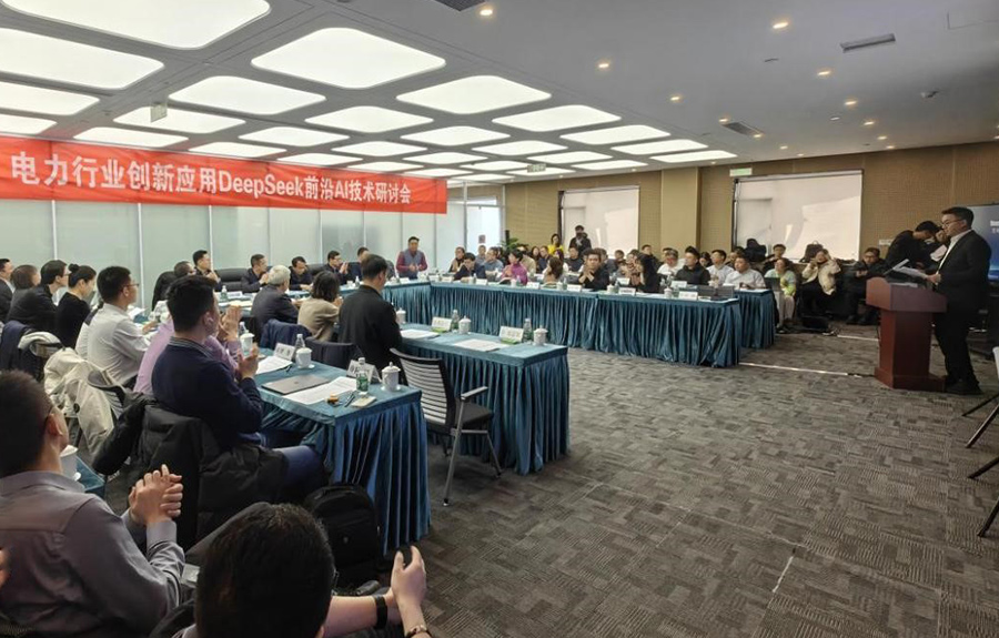 電力行業(yè)創(chuàng)新應用DeepSeek前沿AI技術(shù)研討會在京召
